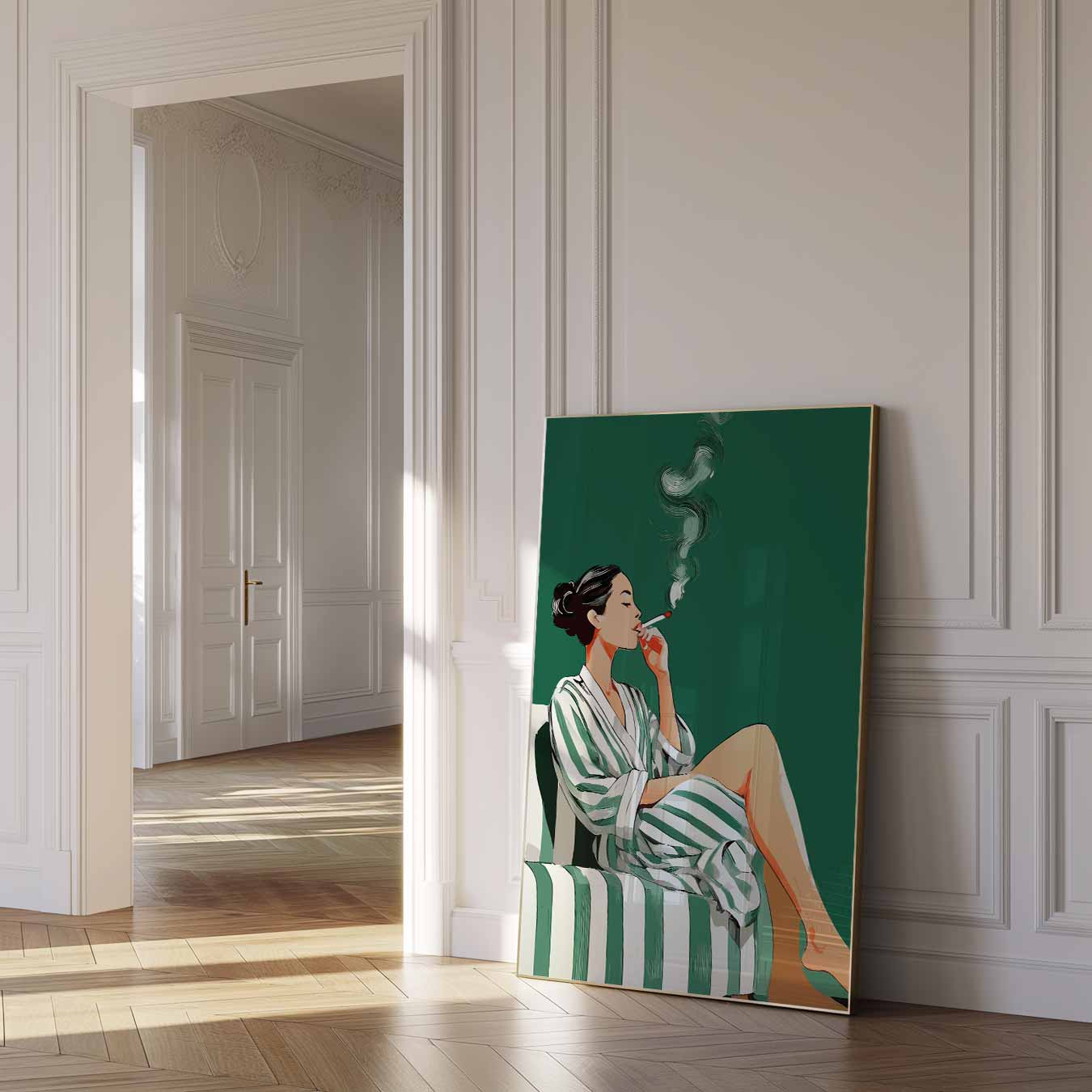 Stijlvolle Ontspanning Poster