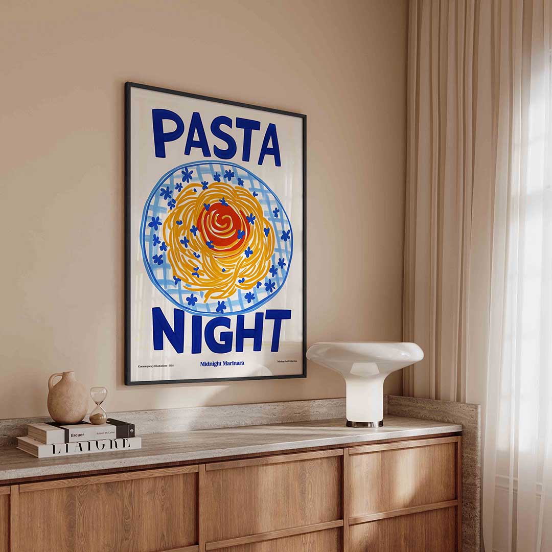 Pasta night Poster