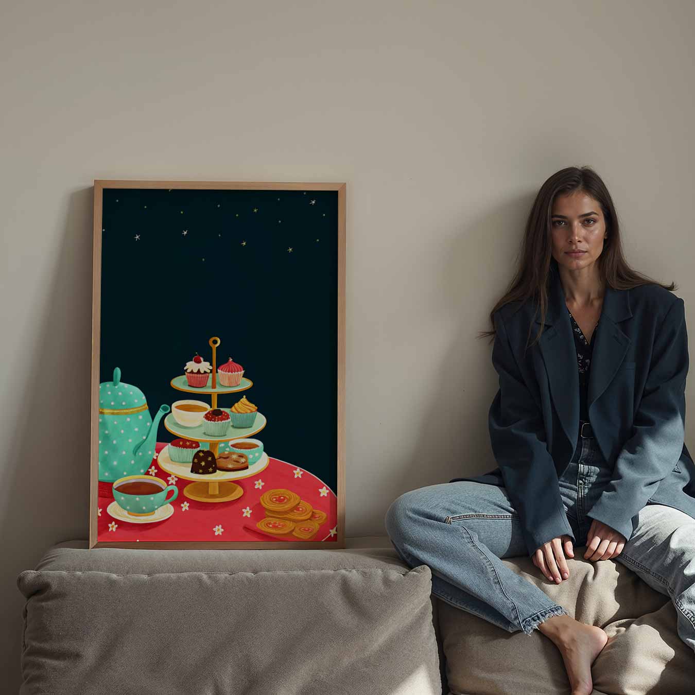 Sfeervolle High Tea Poster