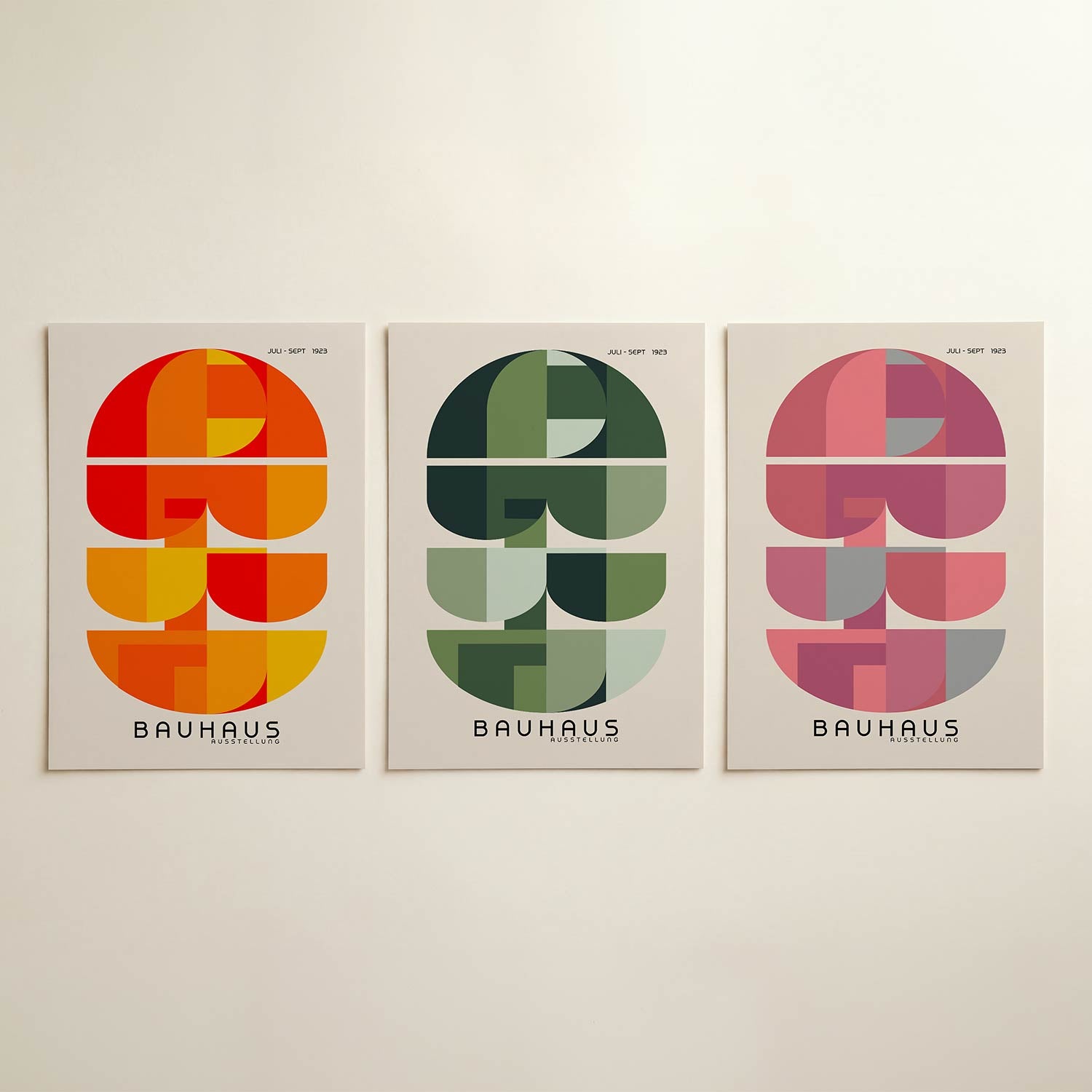 Vorm en kleur Posterset