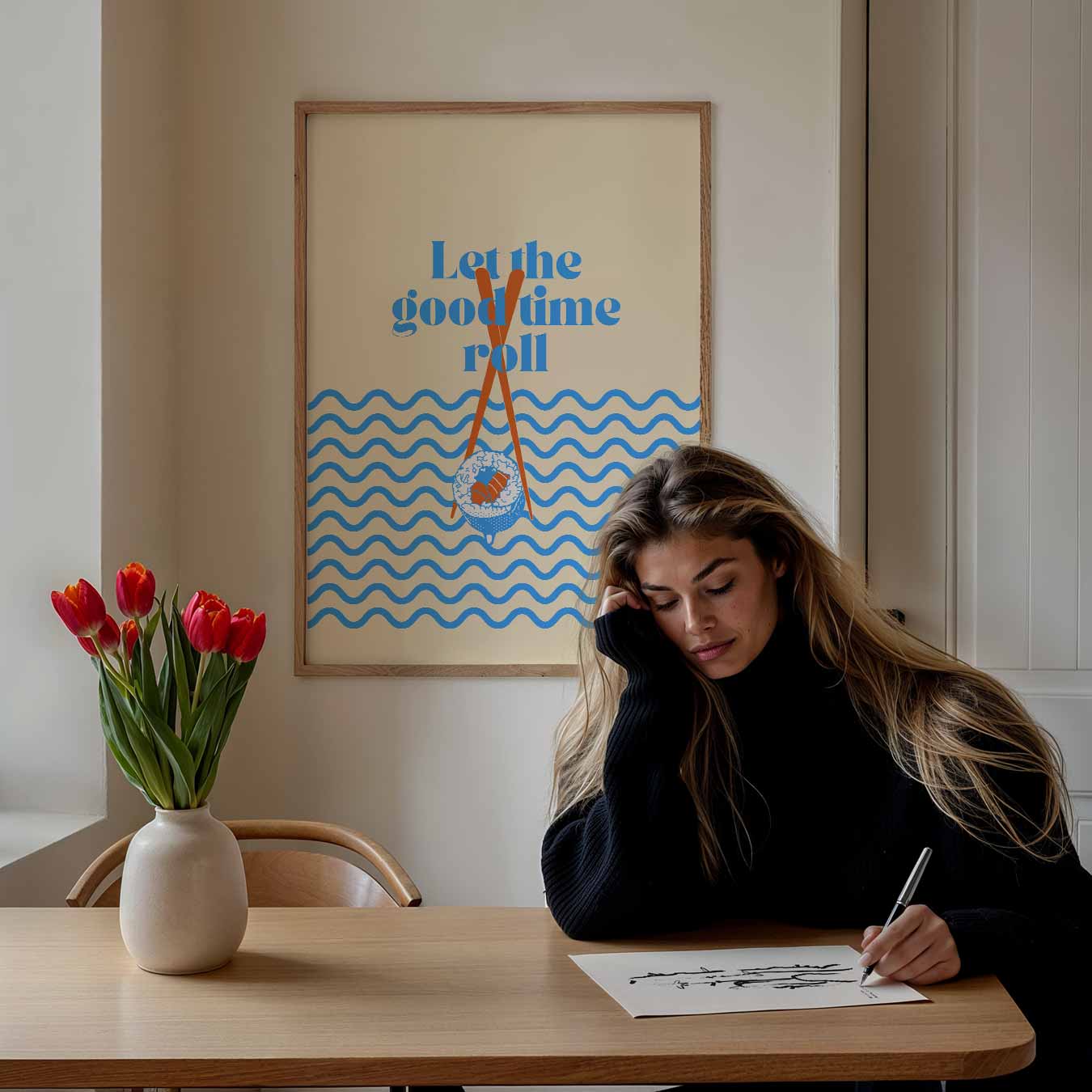 Sushi Vibes Poster
