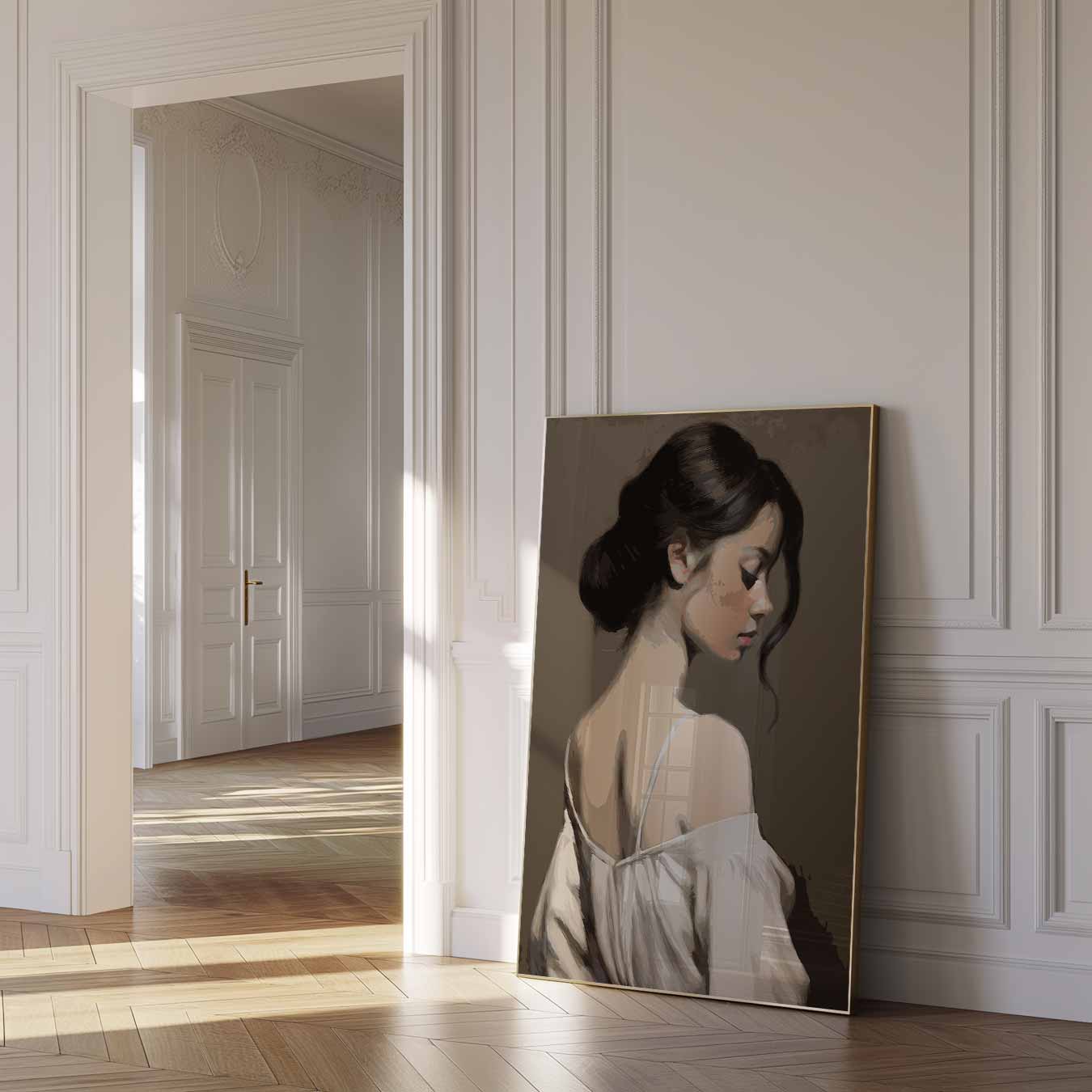 Elegante Vrouwelijke Stijl Poster