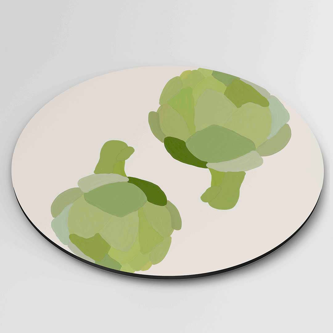 Groene artisjokken Muurcirkel