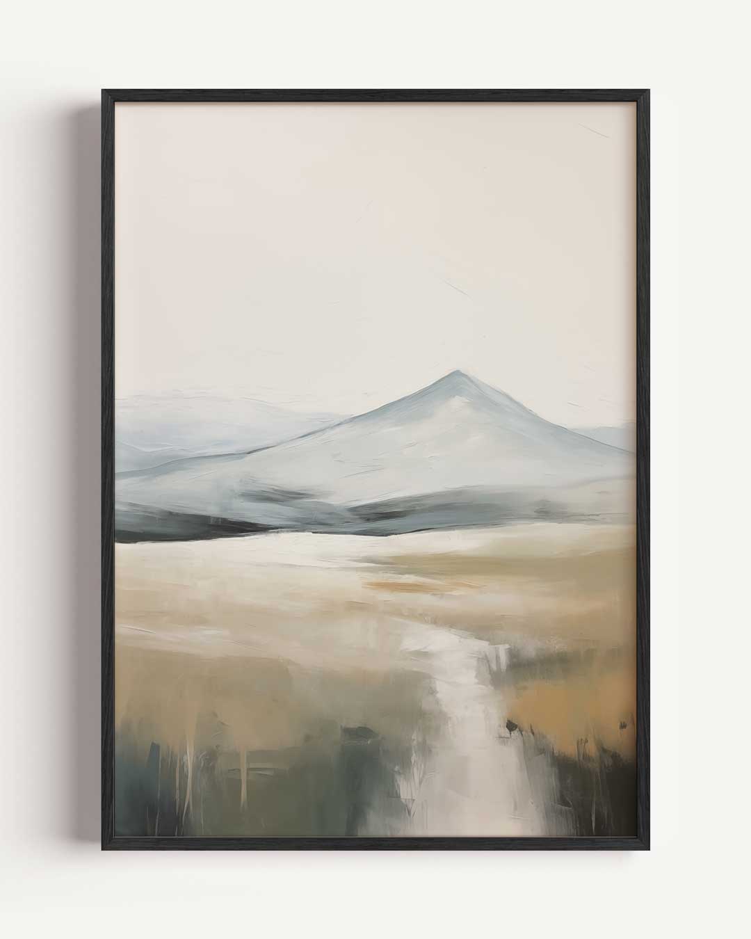 Berglandschap Dromerij Poster-WallArtistic