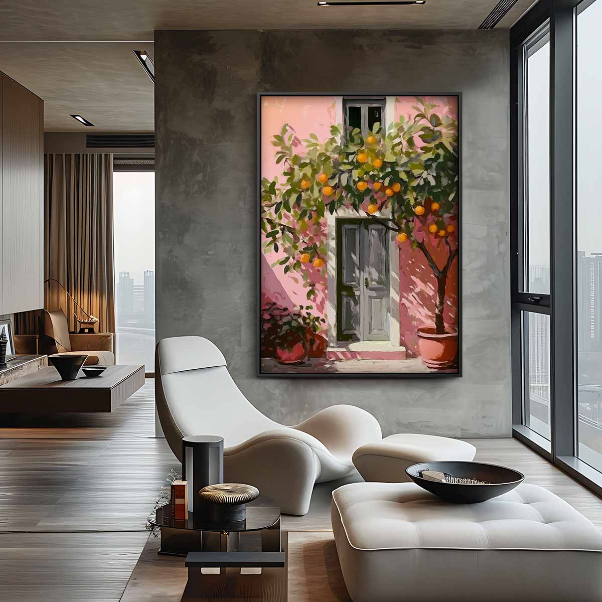 Mediterrane Droom Kunstwerk-canvas-dibond-plexiglas-wanddecoratie-WallArtistic
