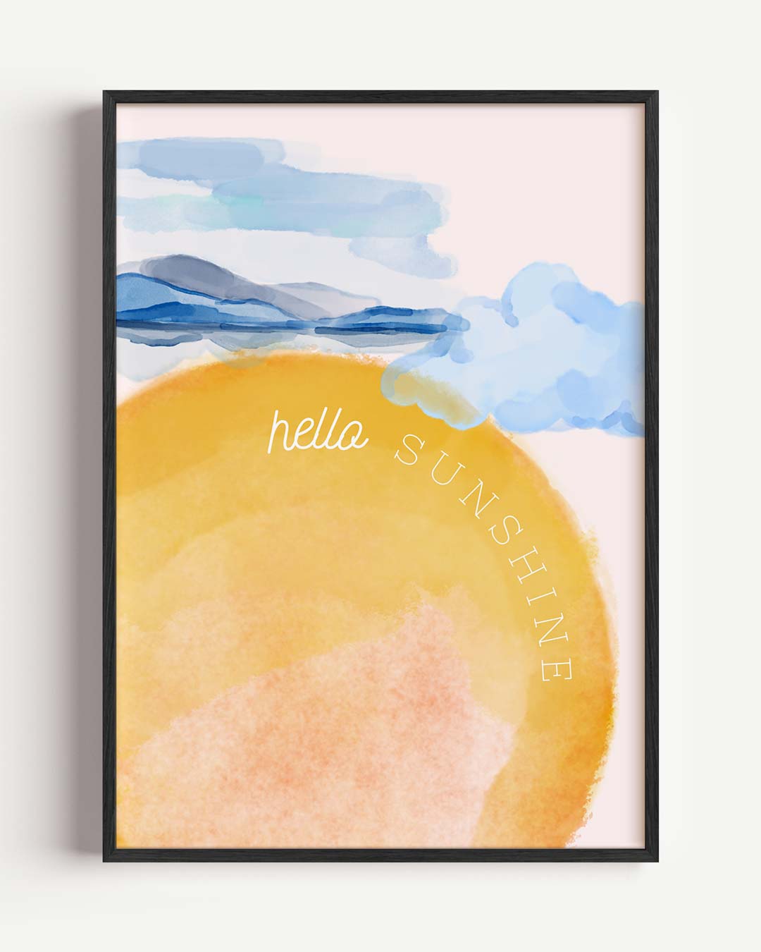 Zonnestraal Vibes Poster-WallArtistic