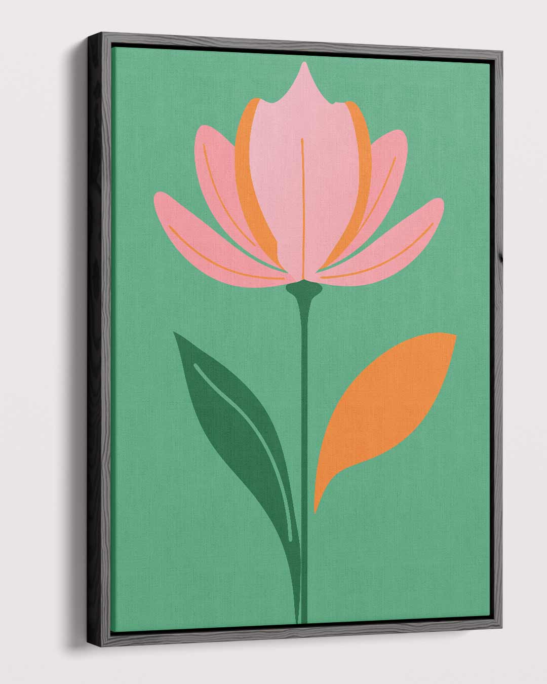 Bloeiende Tulpenpracht Kunstwerk-canvas-dibond-plexiglas-wanddecoratie-WallArtistic