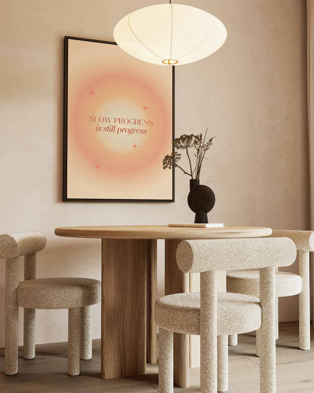 Inspirerende Zonsopgang Motivatieposter Kunstwerk-canvas-dibond-plexiglas-wanddecoratie-WallArtistic