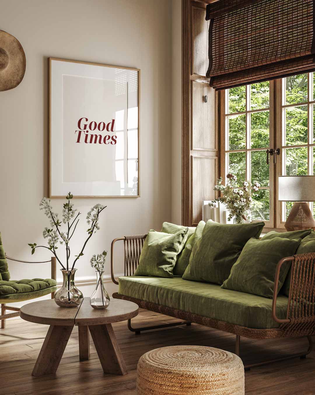 Good Times Typography Poster