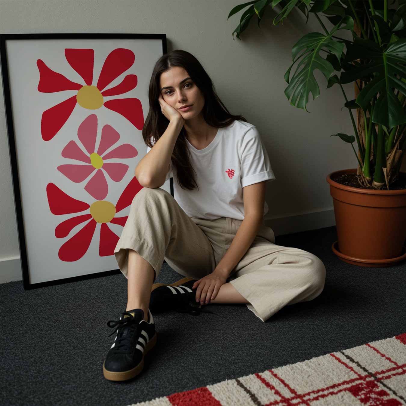 Bloemenvlucht Poster