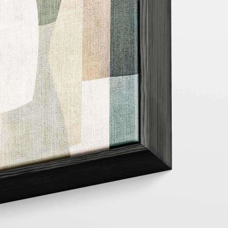 Moderne Abstracte Compositie Kunstwerk-canvas-dibond-plexiglas-wanddecoratie-WallArtistic