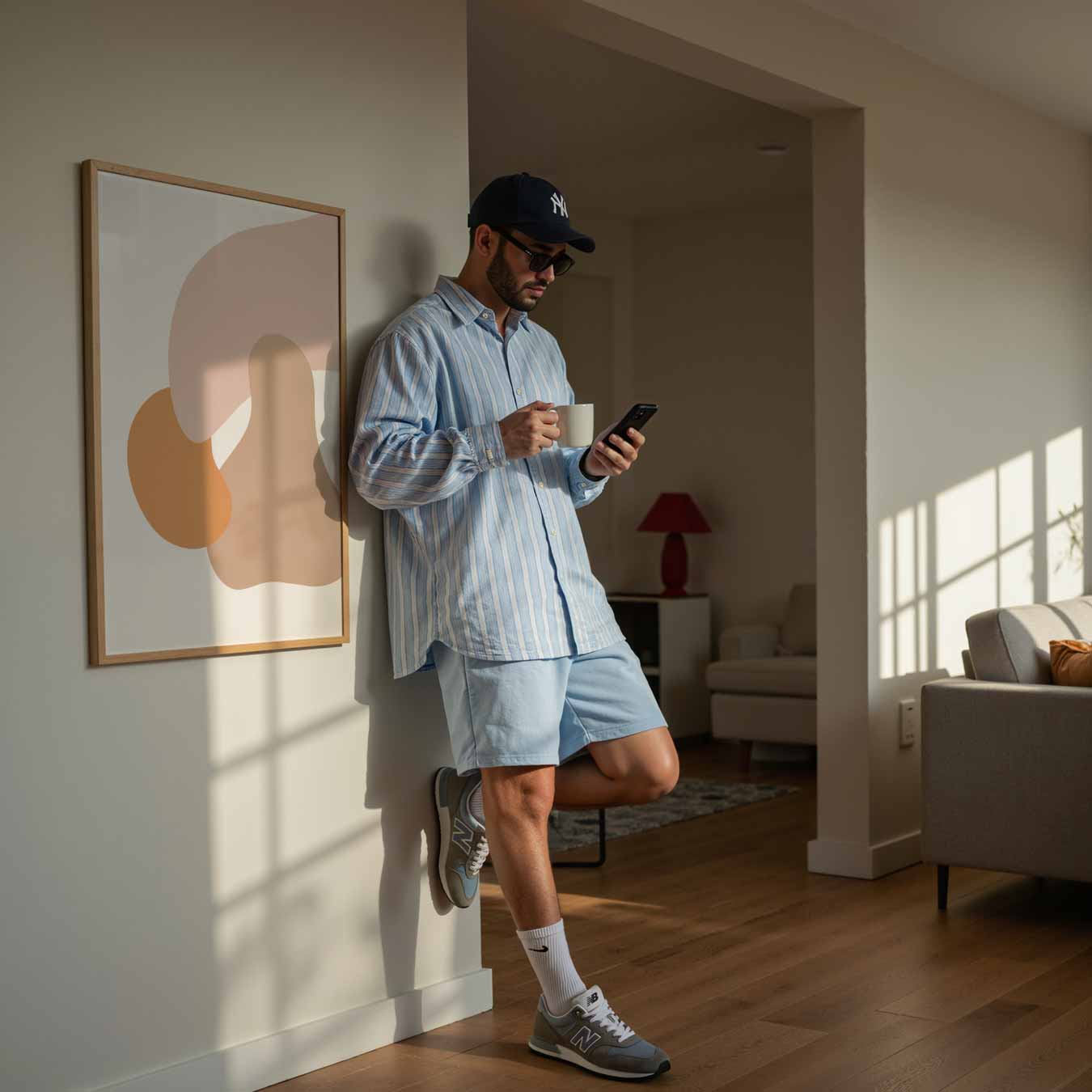 Organische Abstracte Kunstposter-WallArtistic