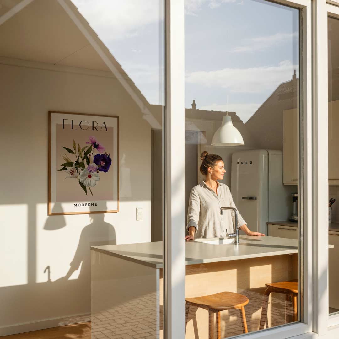 Moderne Flora Bloemenposter-WallArtistic