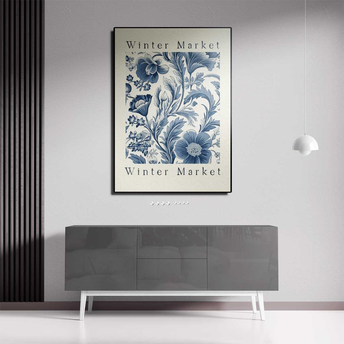 Winterbloemenpracht Kunstwerk-canvas-dibond-plexiglas-wanddecoratie-WallArtistic