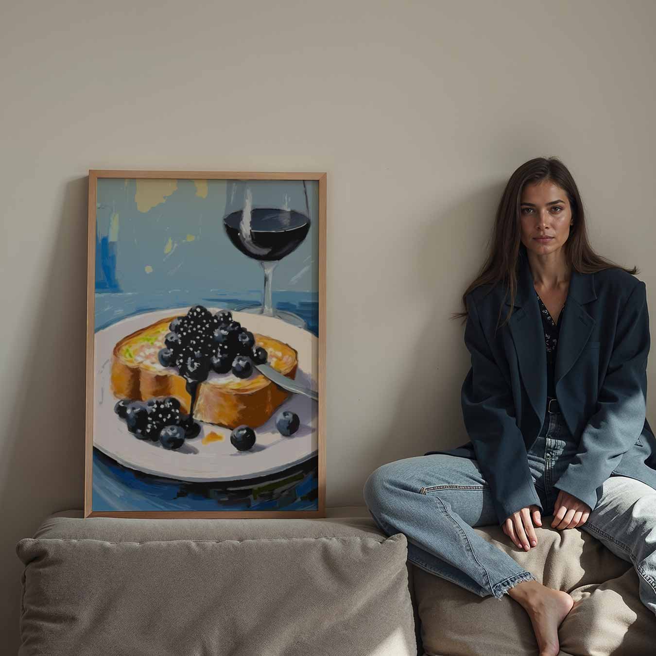 Luxe Ontbijt Moment Poster-WallArtistic