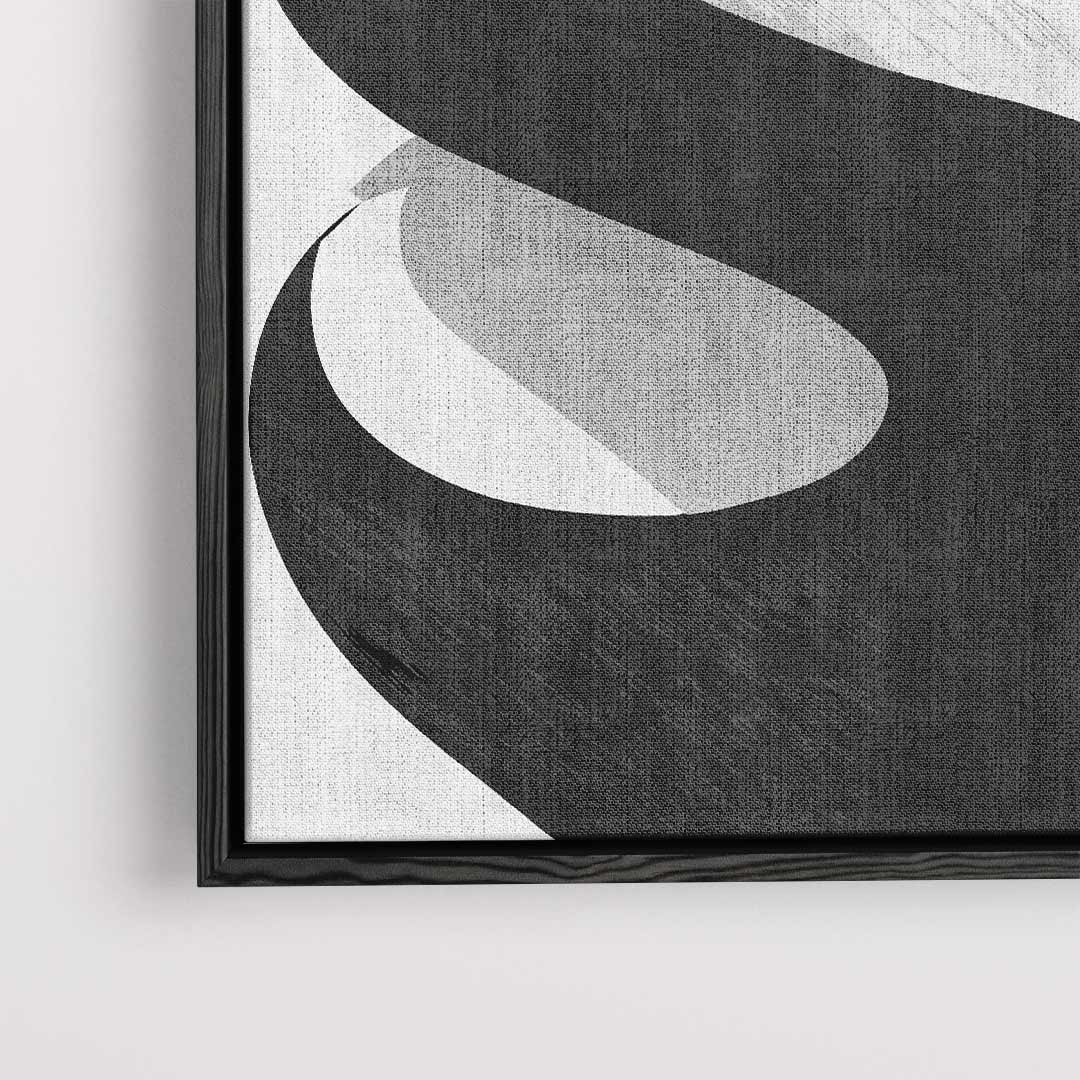 Abstracte Golfbeweging Kunstwerk-canvas-dibond-plexiglas-wanddecoratie-WallArtistic