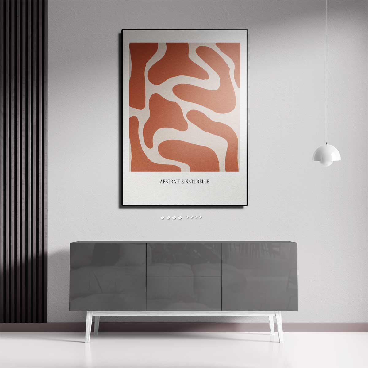 Organische Patroon Wonder Kunstwerk-canvas-dibond-plexiglas-wanddecoratie-WallArtistic