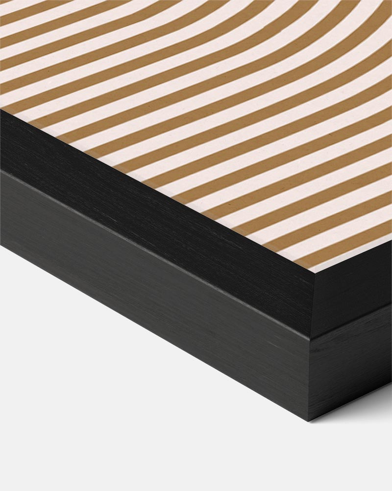 Stijlvolle Retro Cirkel Poster-WallArtistic