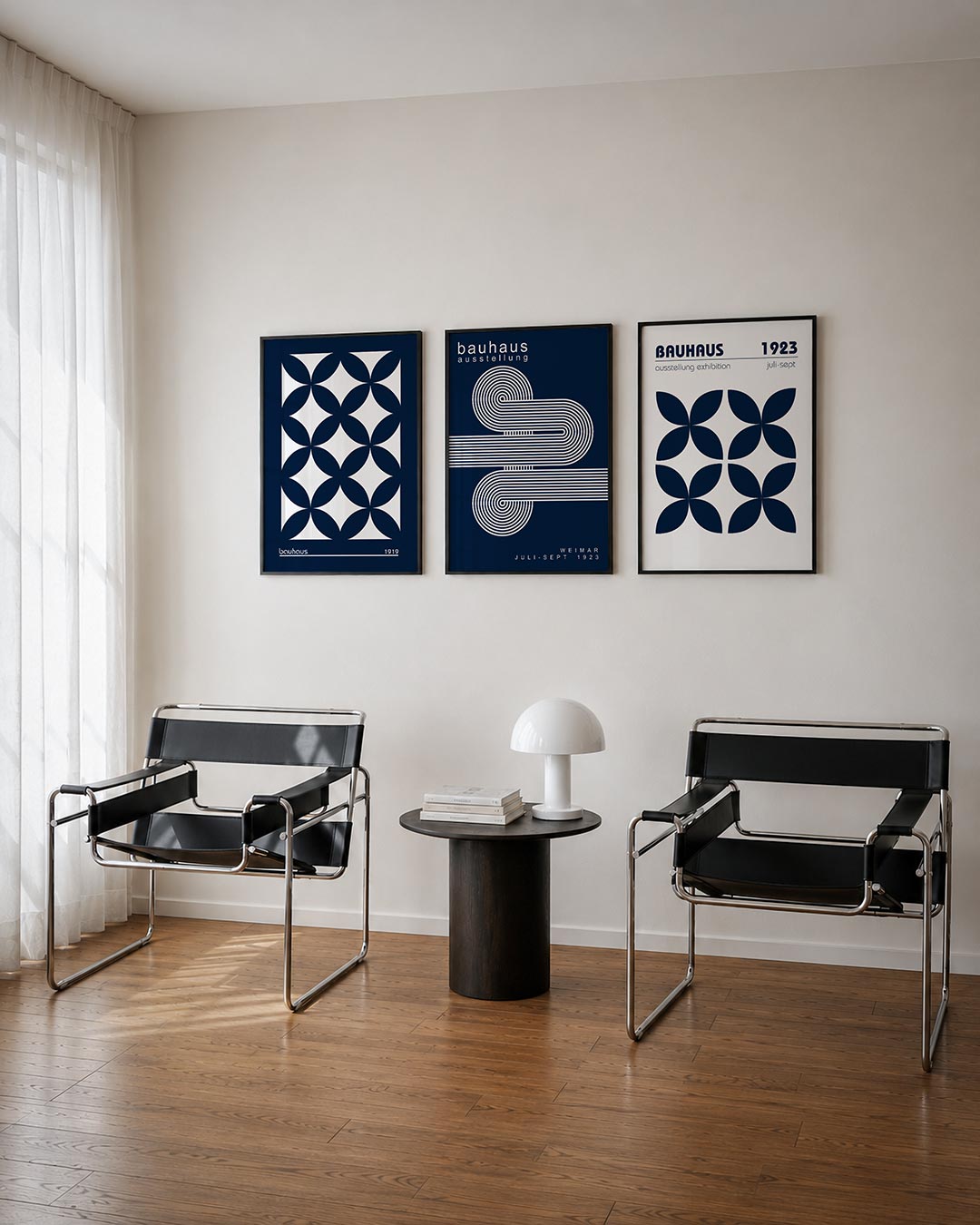 Cirkelritme en vormen Posterset