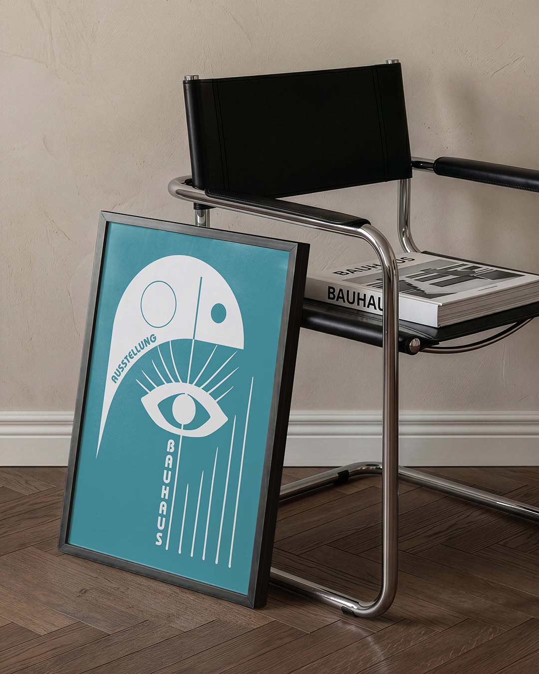 Oog en lijnen Poster