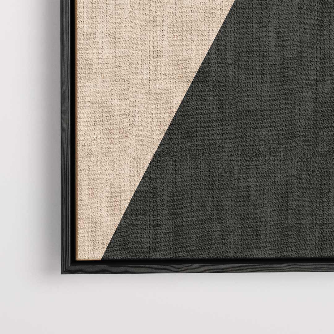 Strakke Elegantie in Abstractie Kunstwerk-canvas-dibond-plexiglas-wanddecoratie-WallArtistic
