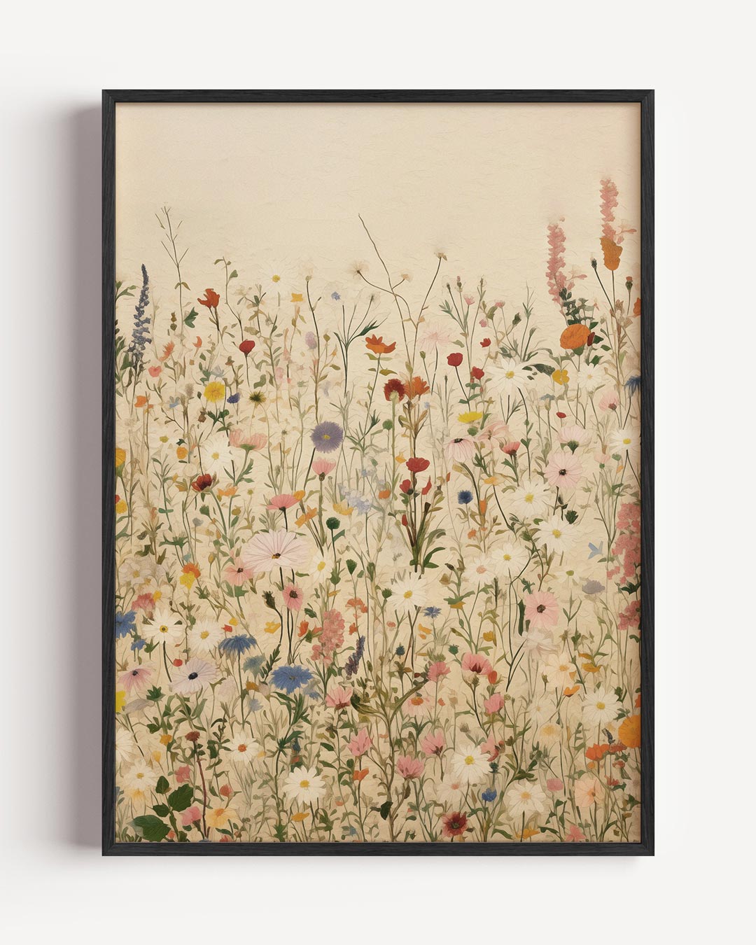 Bloemenweide Kunstposter-WallArtistic