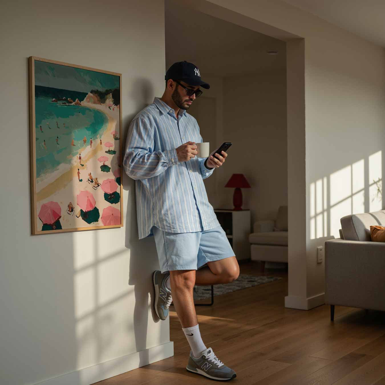 Zomerse Stranddroom Poster-WallArtistic