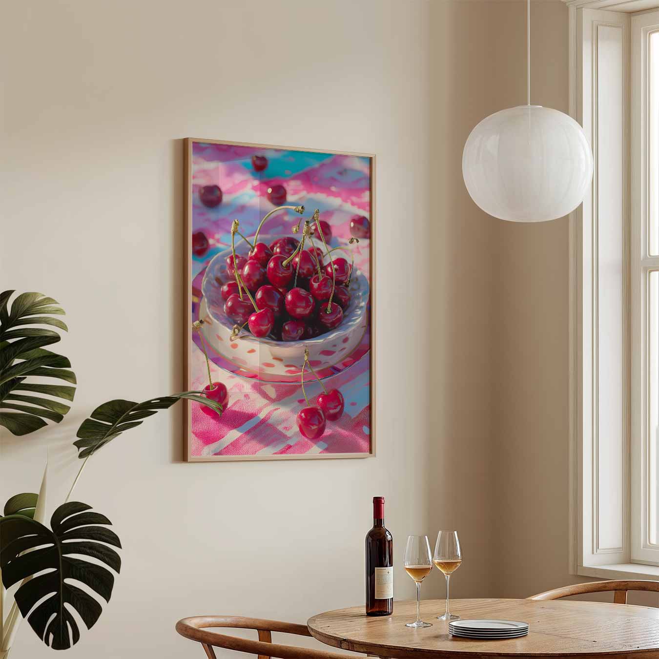 Kersenfeestje Poster-WallArtistic