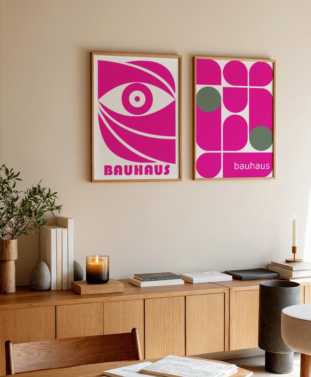 Oog en lijnen Posterset