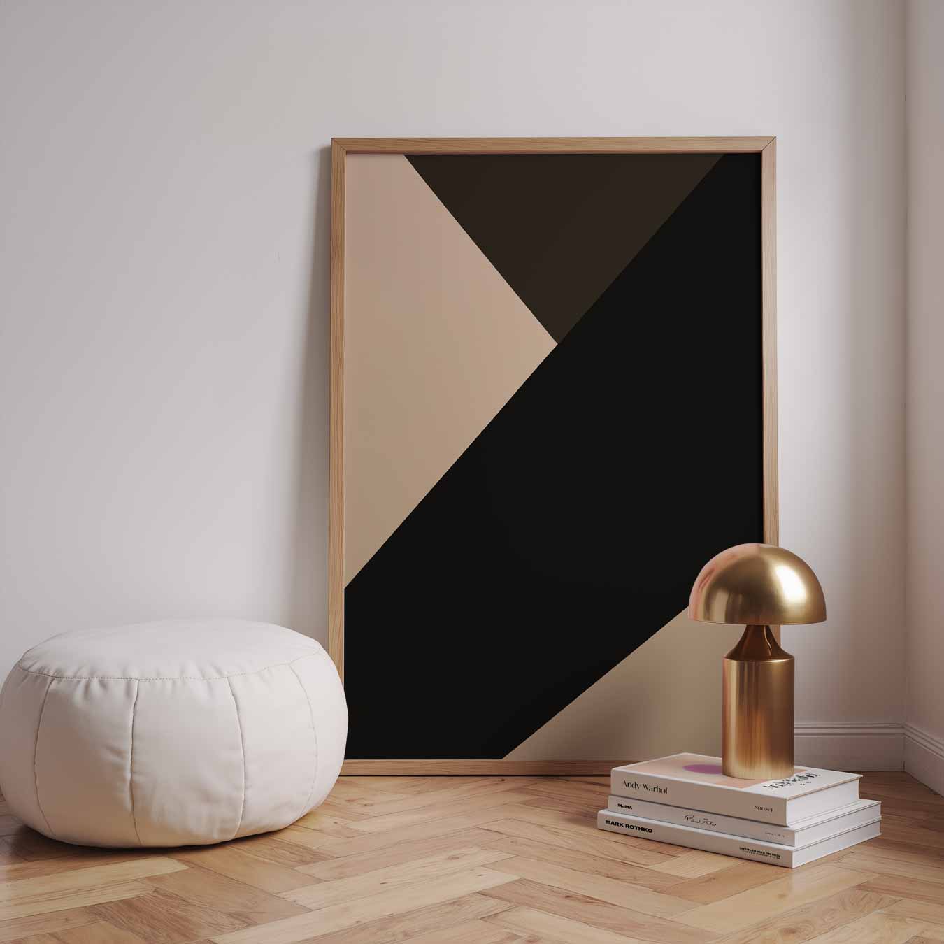 Stijlvolle Abstracte Design Poster