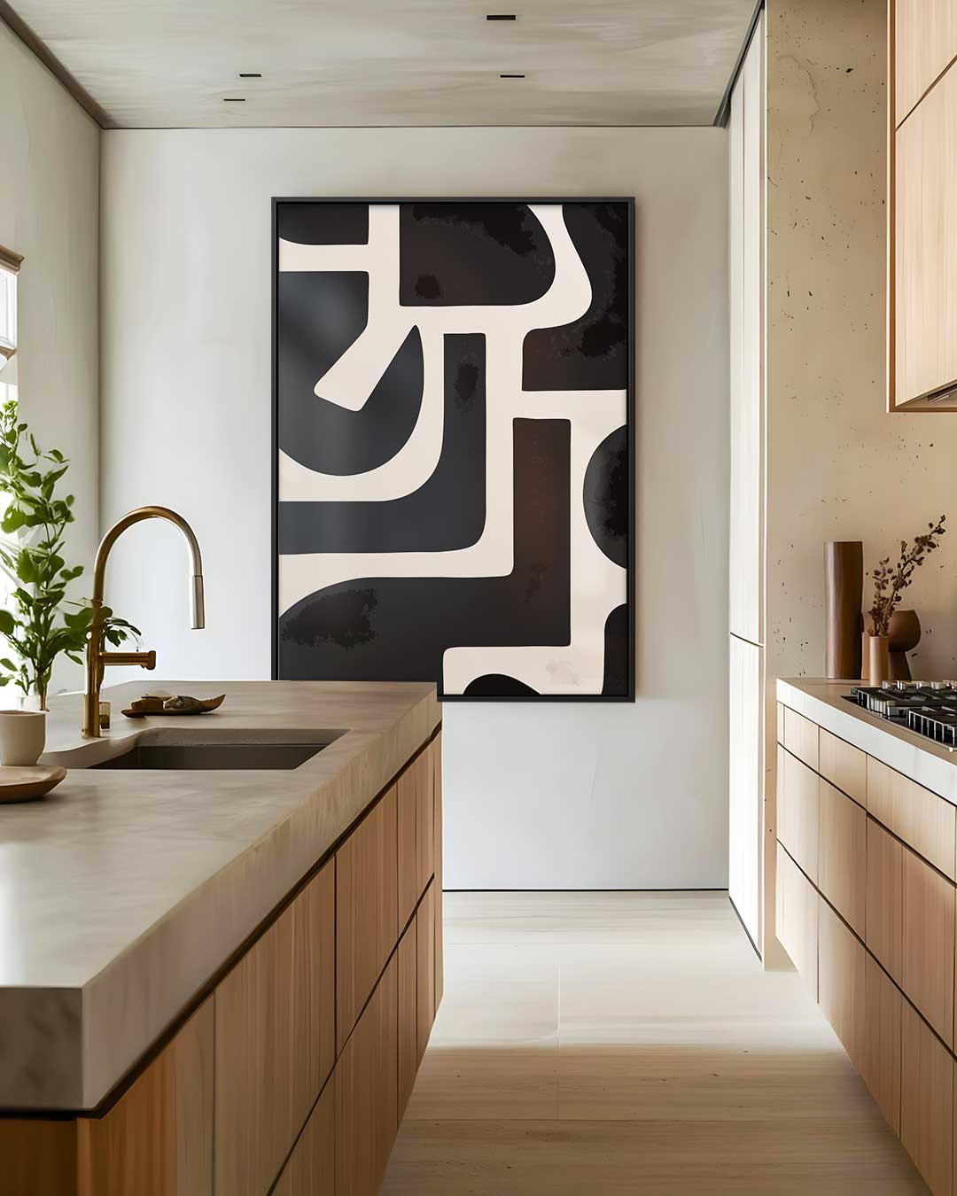 Abstract Elegance Wanddecoratie Kunstwerk-canvas-dibond-plexiglas-wanddecoratie-WallArtistic