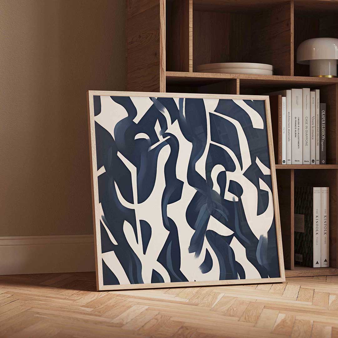 Abstracte vormen Poster