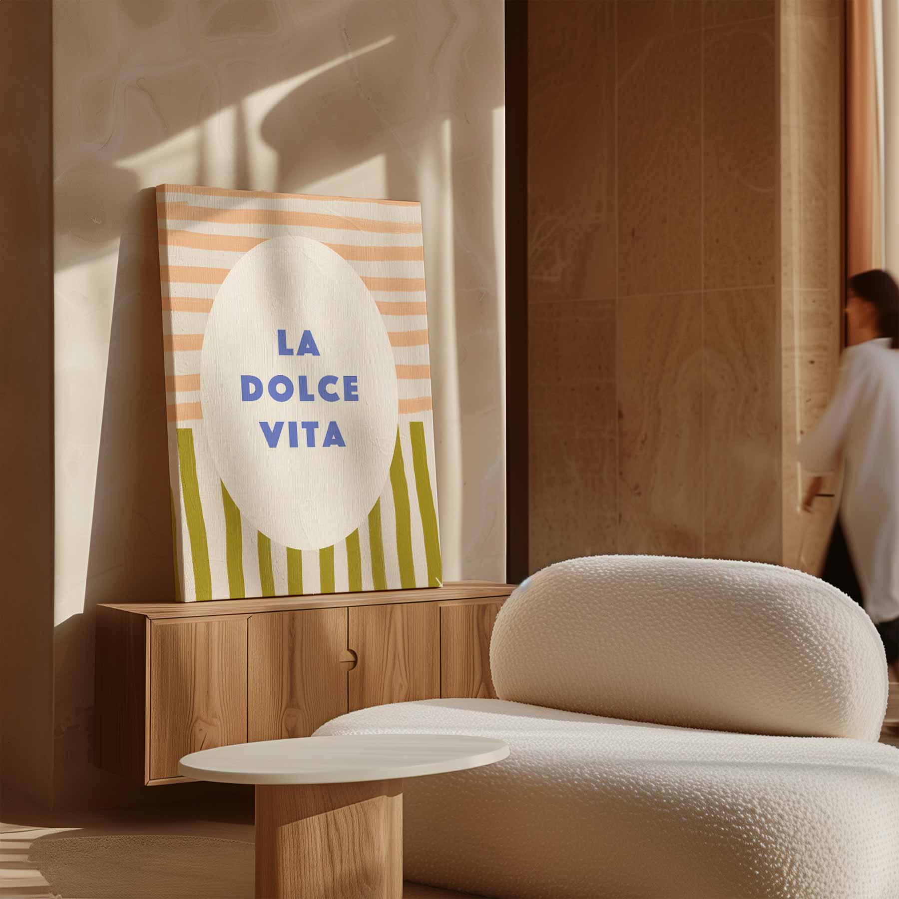 La Dolce Vita Kunstwerk-canvas-dibond-plexiglas-wanddecoratie-WallArtistic