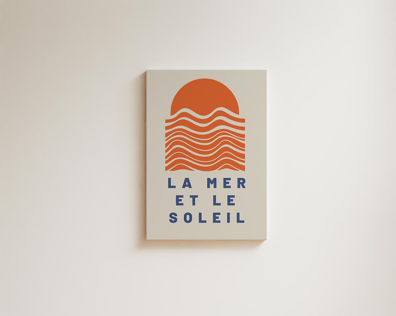 Zonsondergang aan Zee Kunstwerk-canvas-dibond-plexiglas-wanddecoratie-WallArtistic