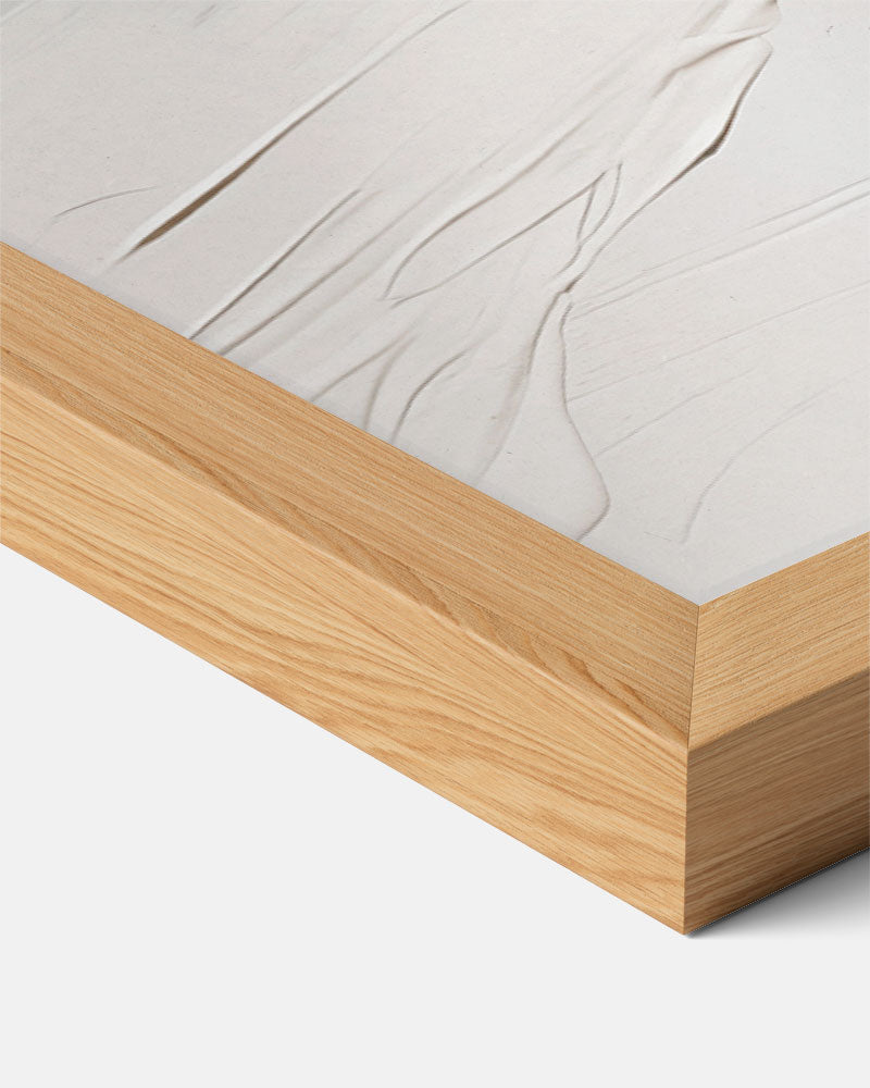 Abstracte zwart-wit balansposter-WallArtistic