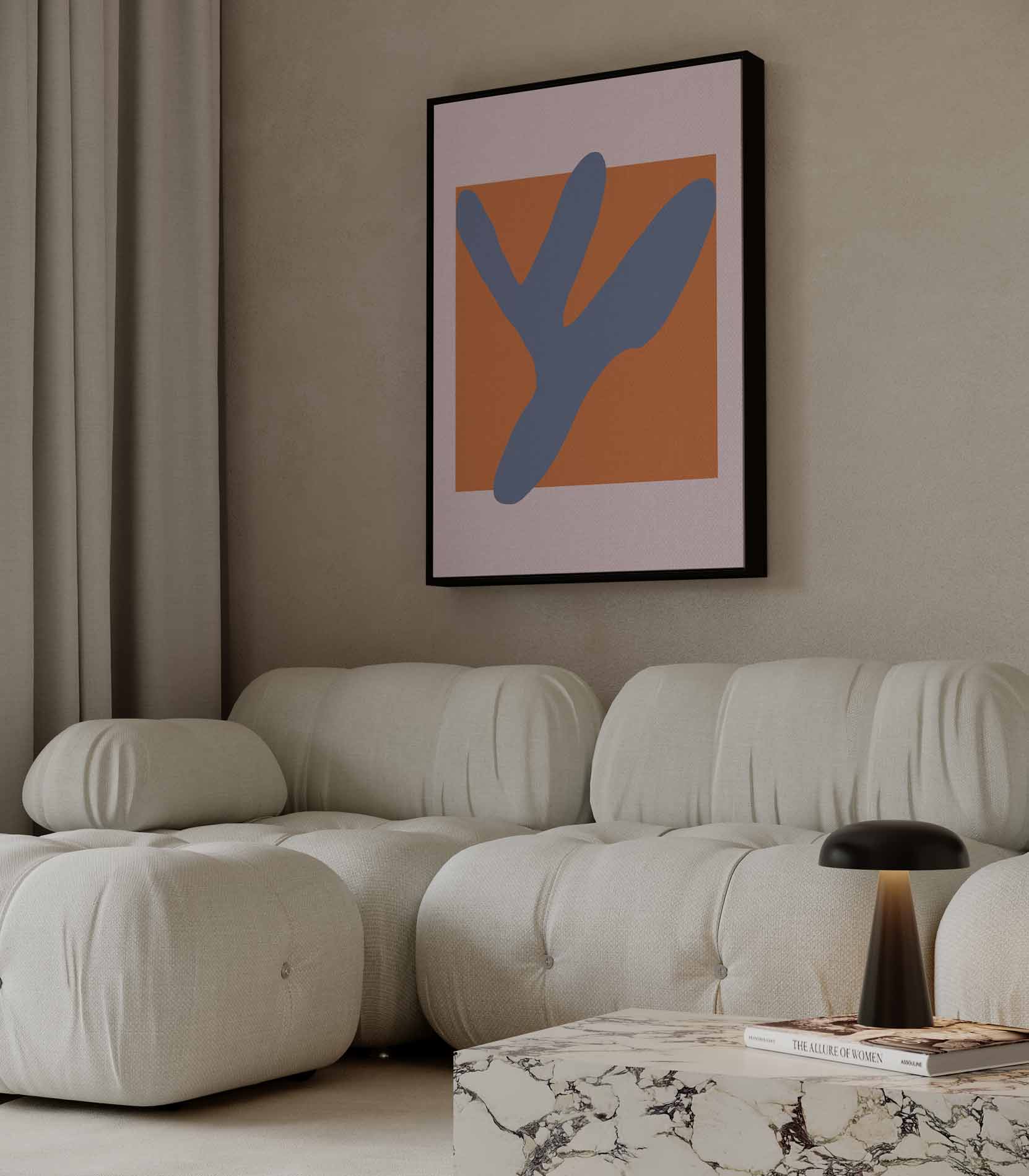 Abstracte Kleurenexplosie Kunstwerk-canvas-dibond-plexiglas-wanddecoratie-WallArtistic