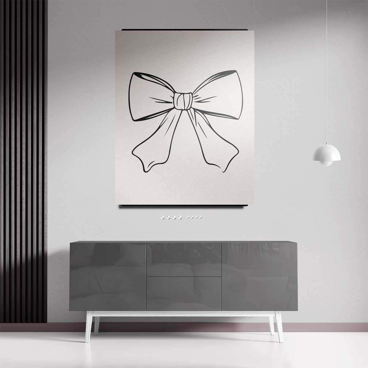Zachte Strik Schets Kunstwerk-canvas-dibond-plexiglas-wanddecoratie-WallArtistic