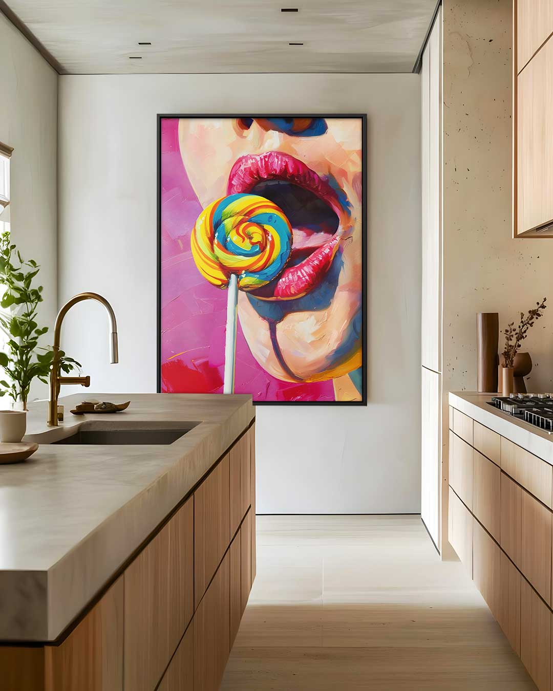 Zoete Verleiding Kunstwerk-canvas-dibond-plexiglas-wanddecoratie-WallArtistic