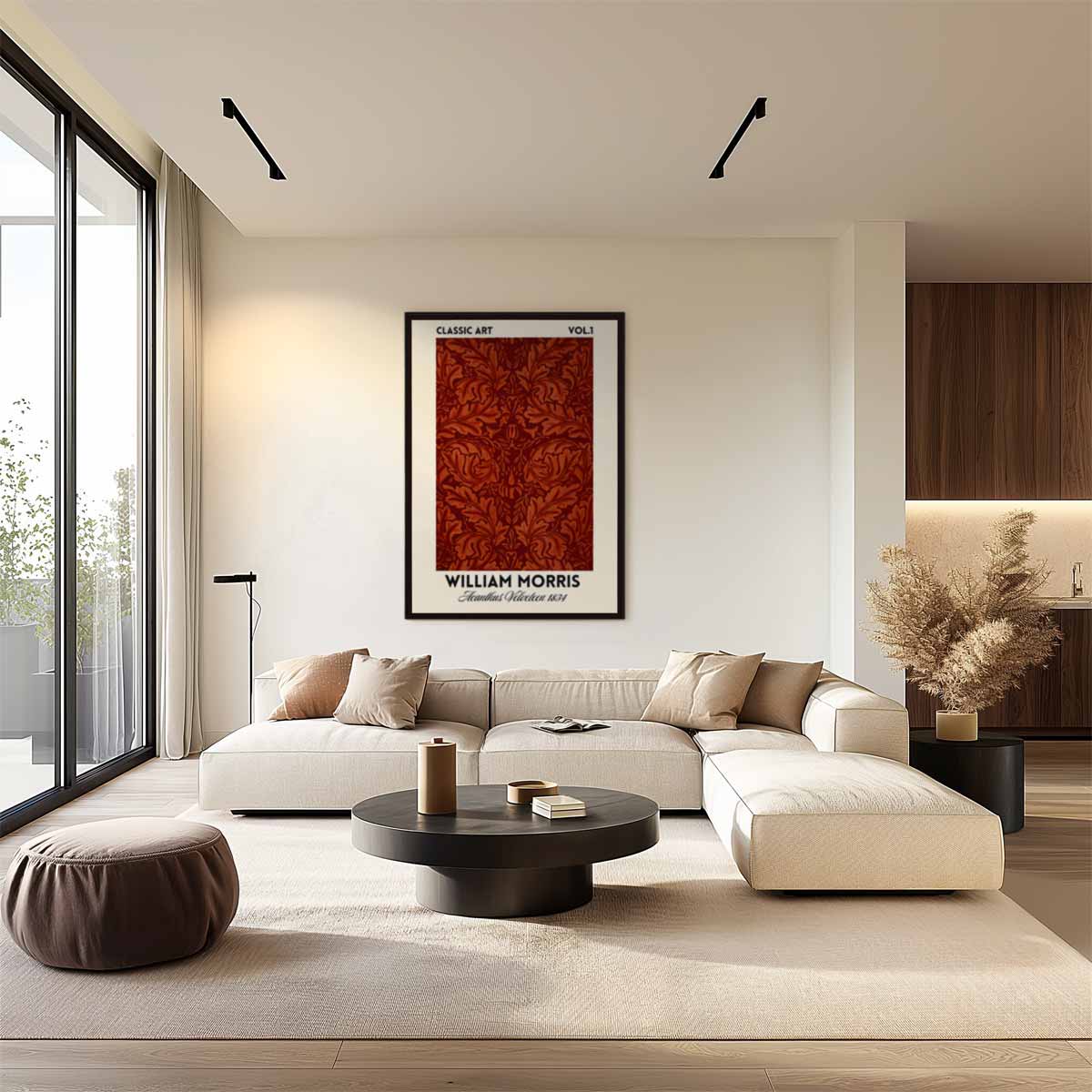 Acanthus Velveteen Kunstwerk-canvas-dibond-plexiglas-wanddecoratie-WallArtistic