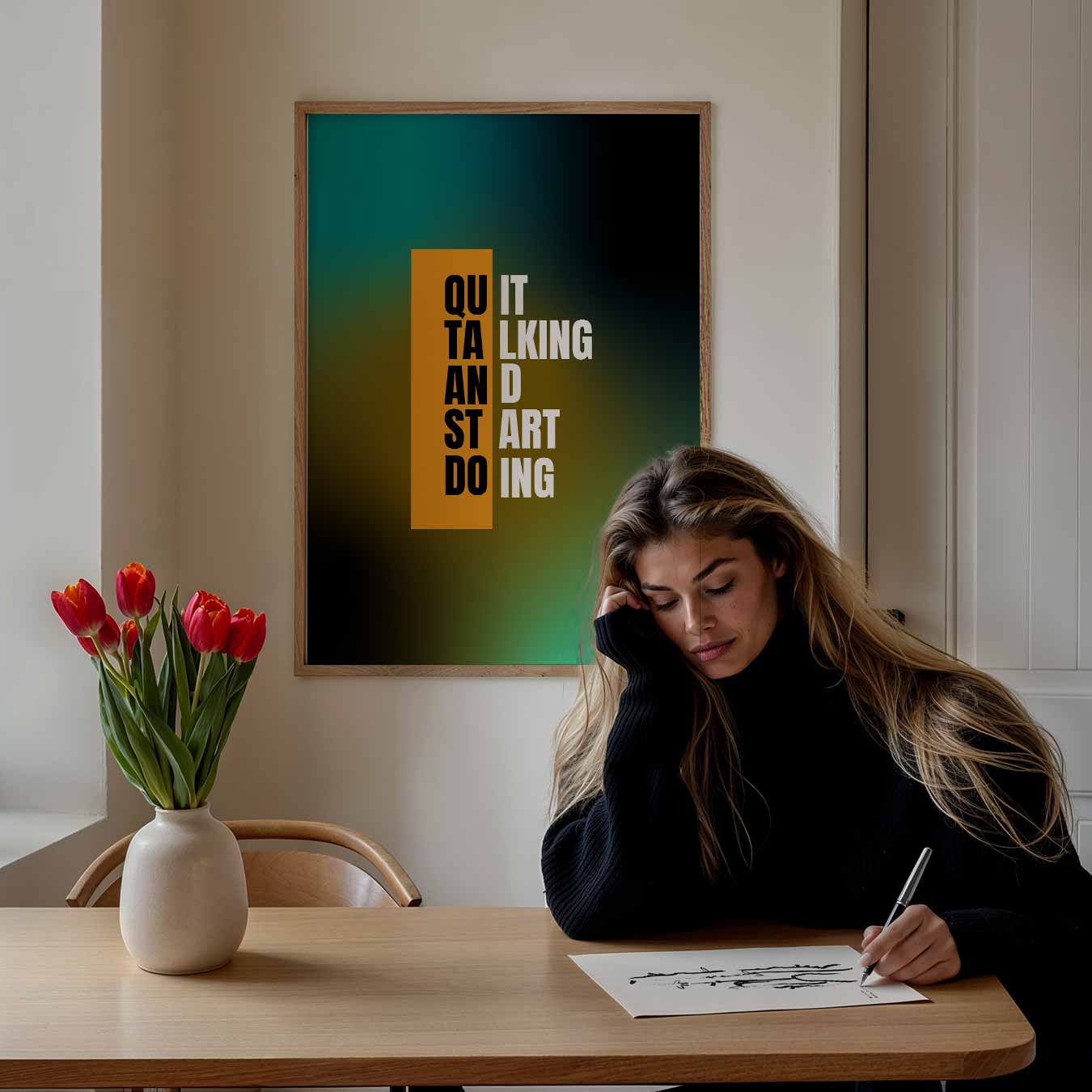 Inspirerende Actieposter
