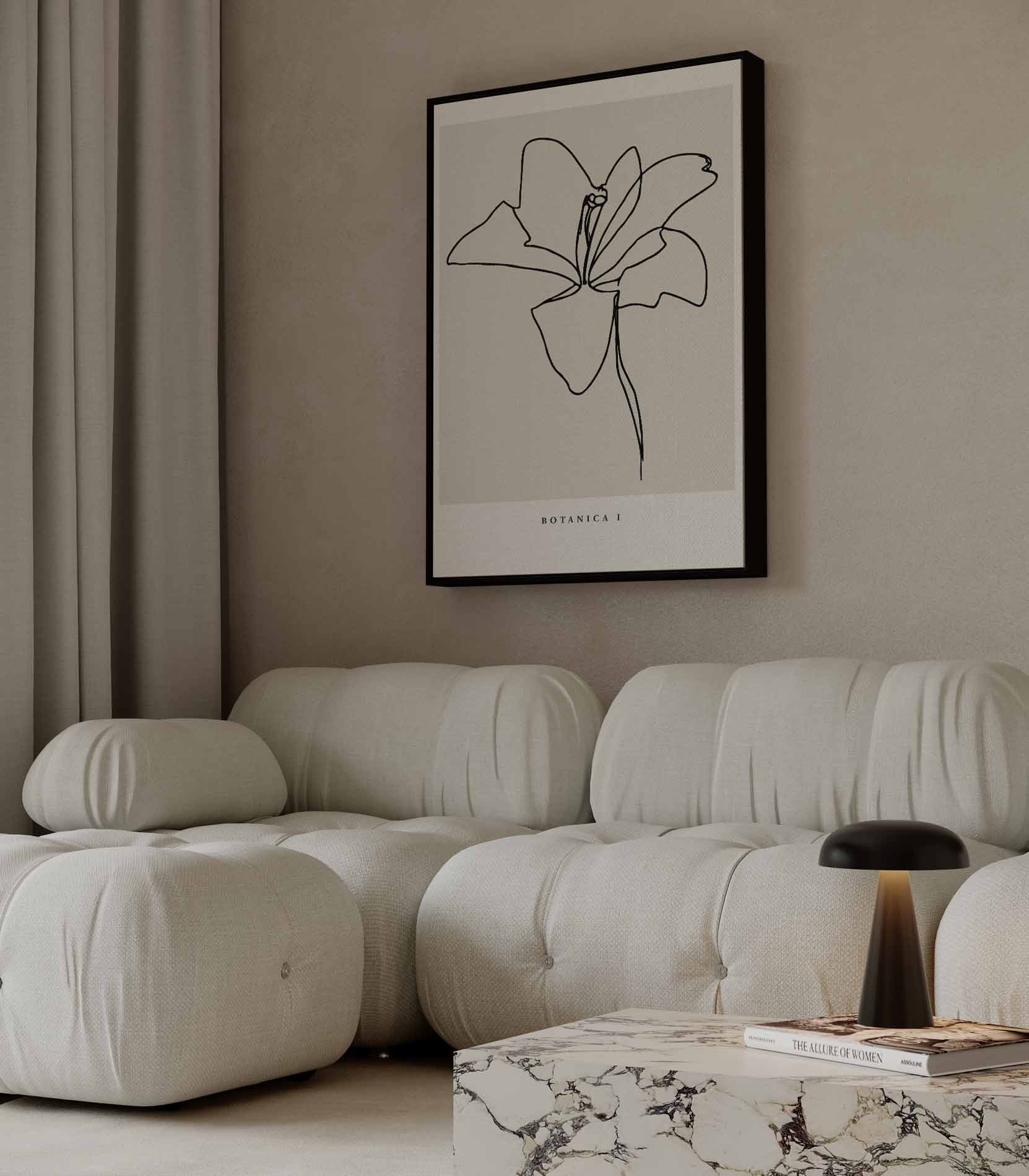 Botanica I Kunstwerk-canvas-dibond-plexiglas-wanddecoratie-WallArtistic
