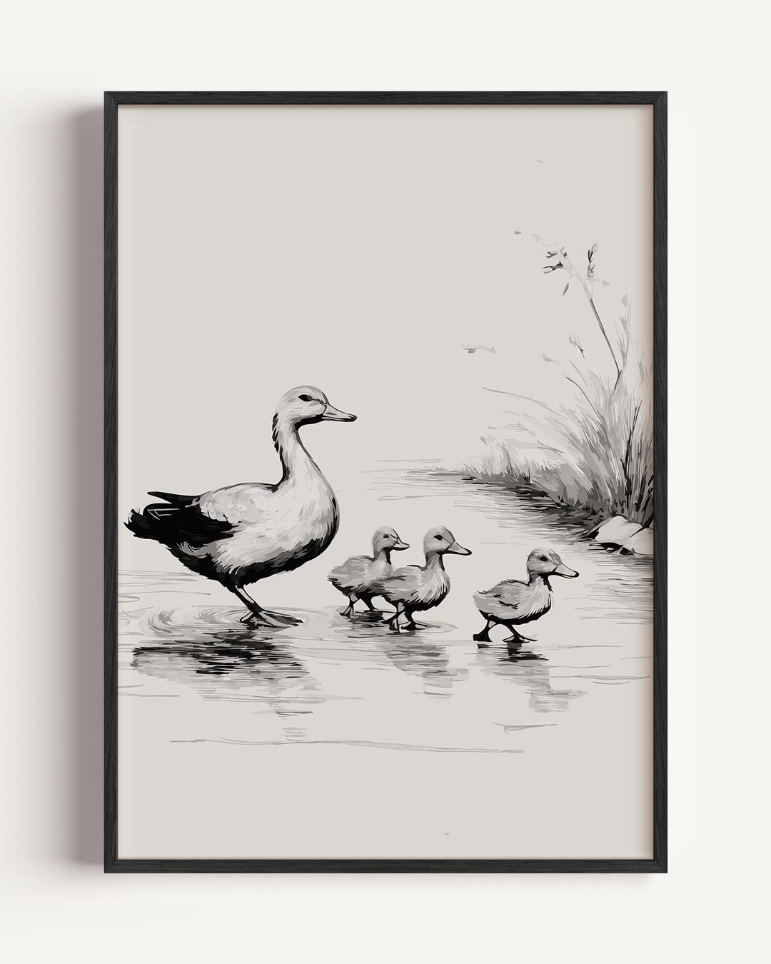 Moederliefde in de Natuur Poster-WallArtistic