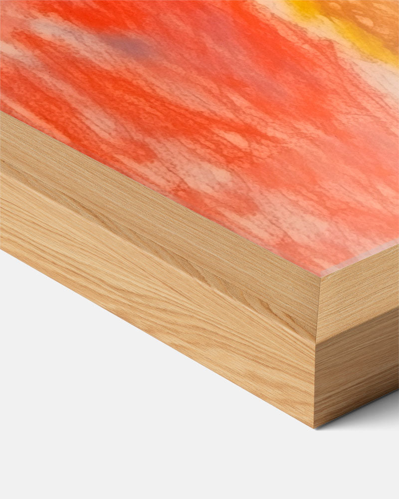 Kleurrijke Lama Kunstposter-WallArtistic