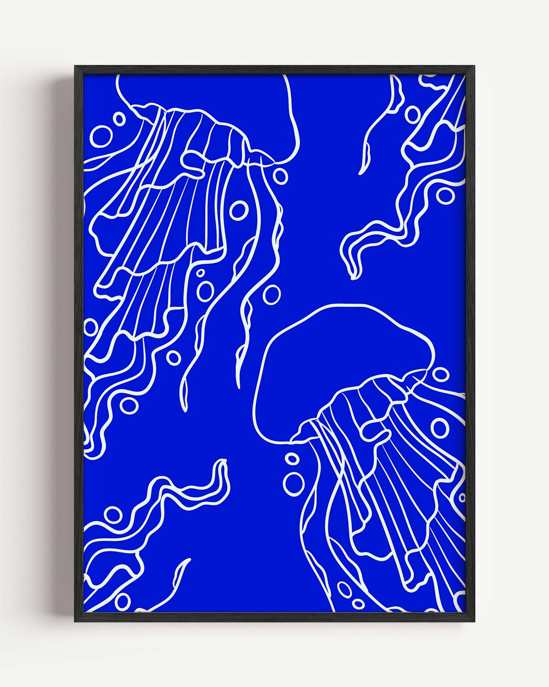 Sierlijke Kwallen Poster-WallArtistic