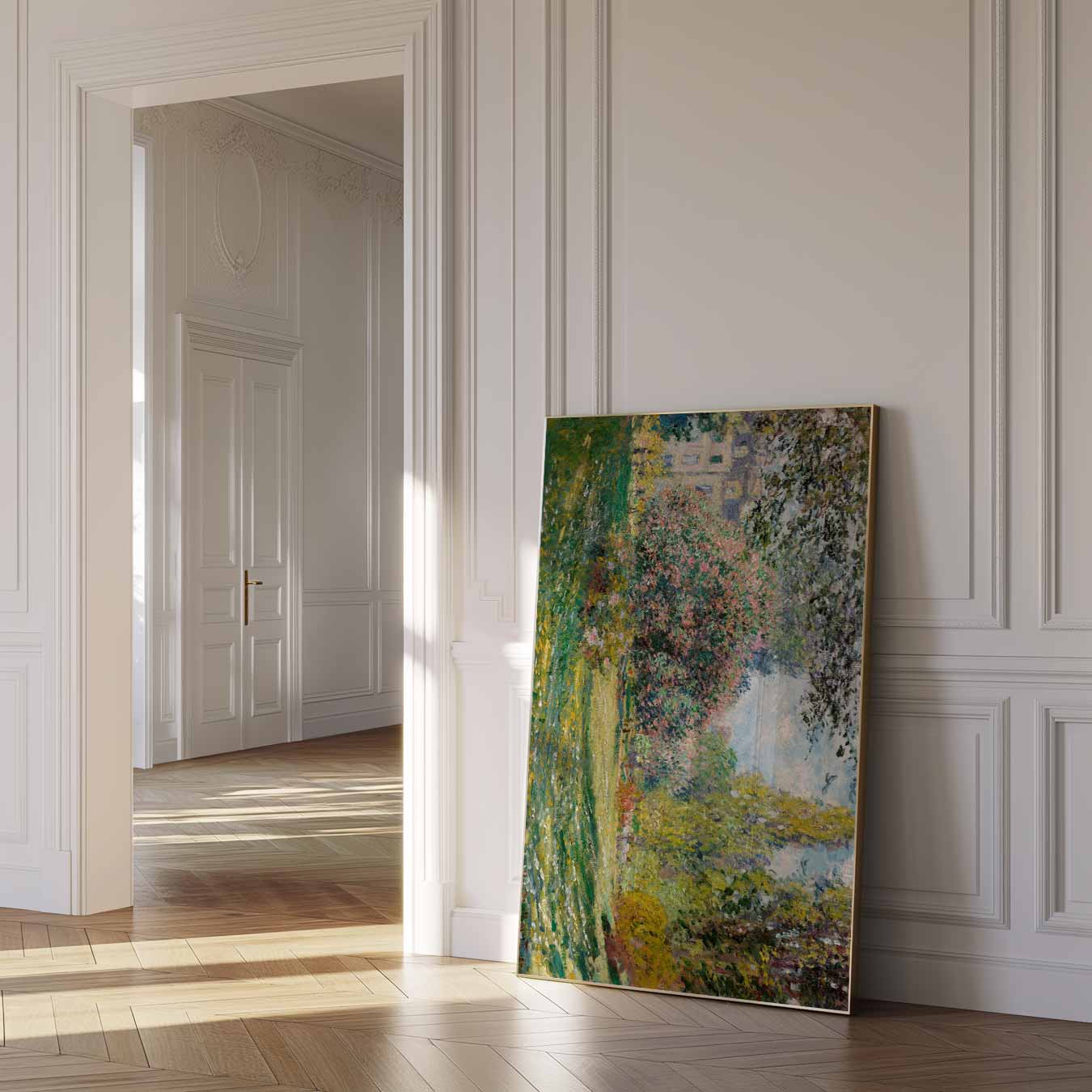 Monet Garden Poster-WallArtistic