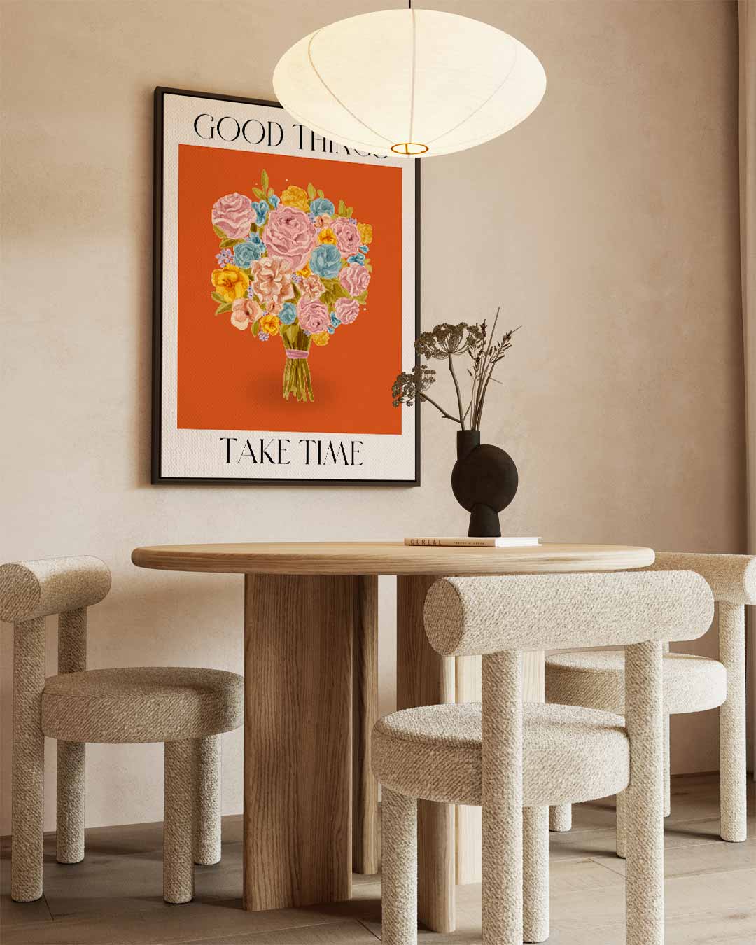 Inspirerend Bloemenboeket Kunstwerk Kunstwerk-canvas-dibond-plexiglas-wanddecoratie-WallArtistic