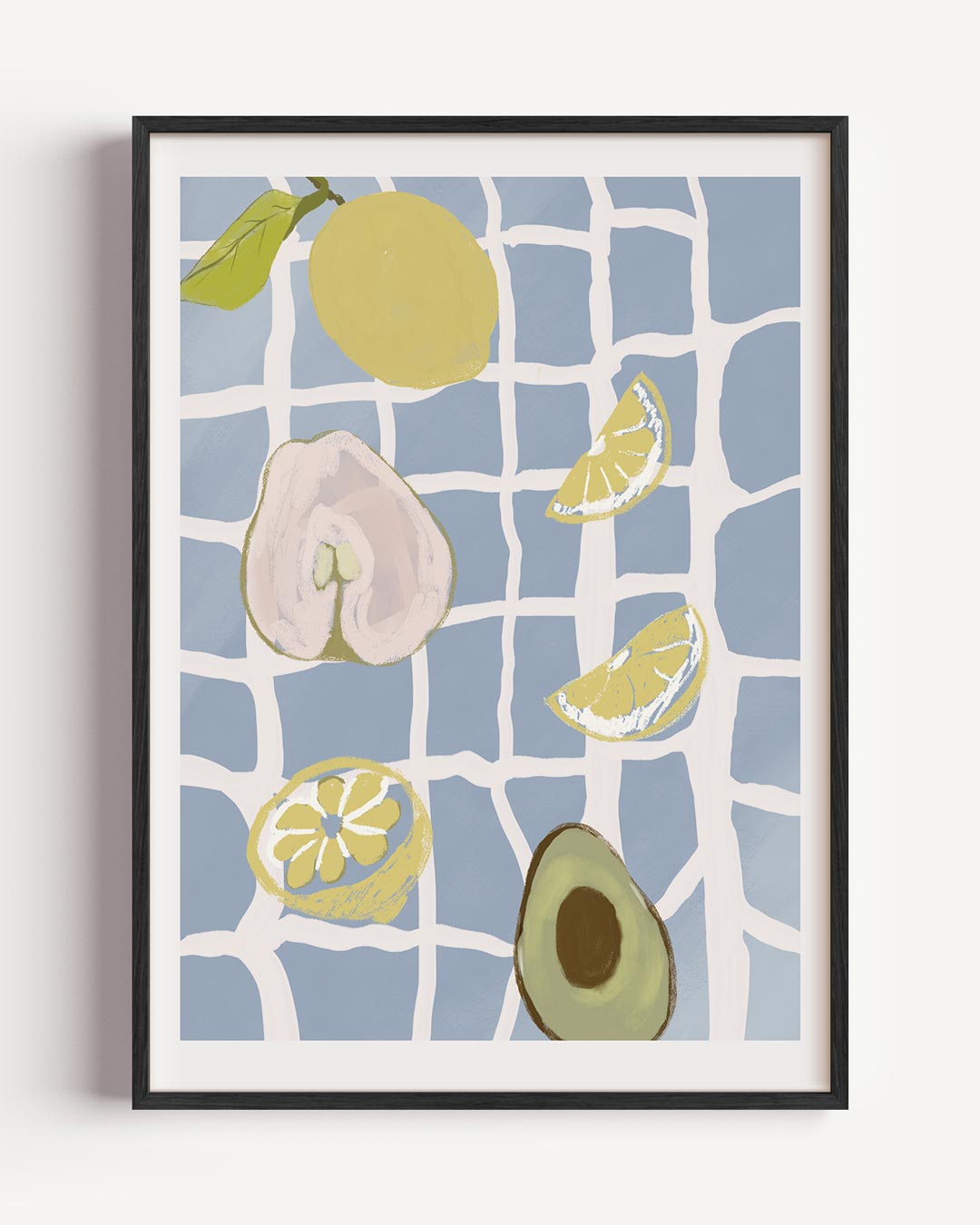 Zomerse Fruitsensaties Poster-WallArtistic