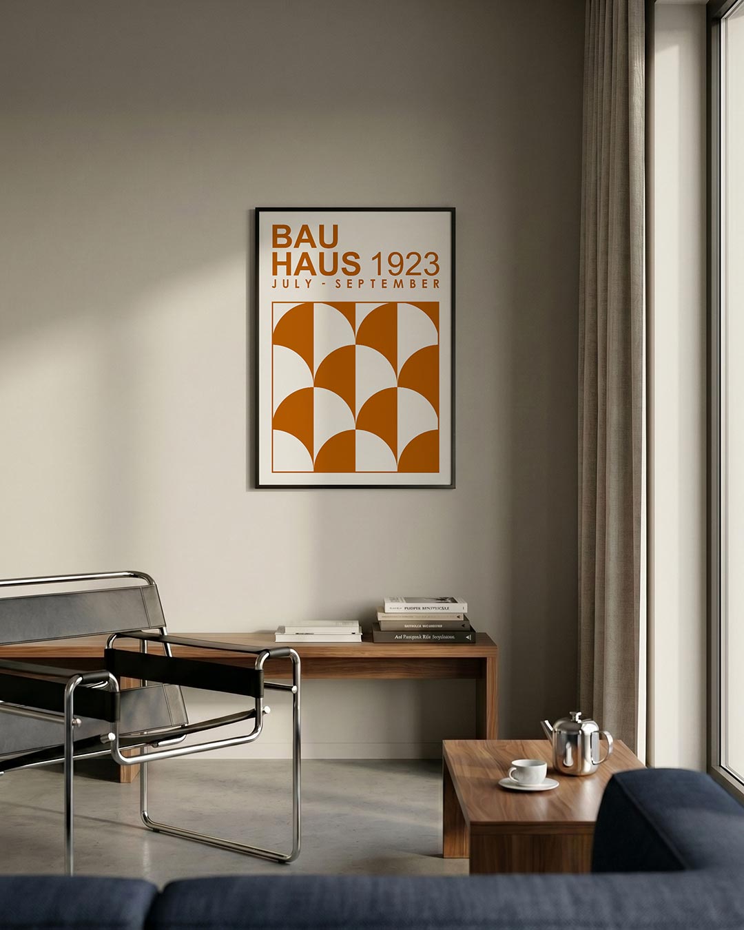 Vormritme en kleur Poster