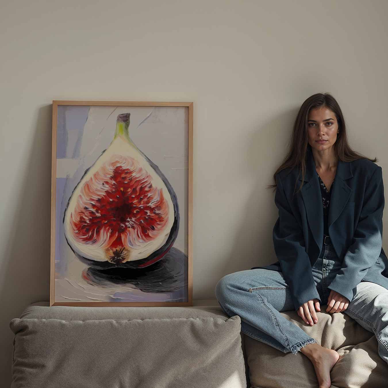 Vijg Kleurenpracht Poster-WallArtistic