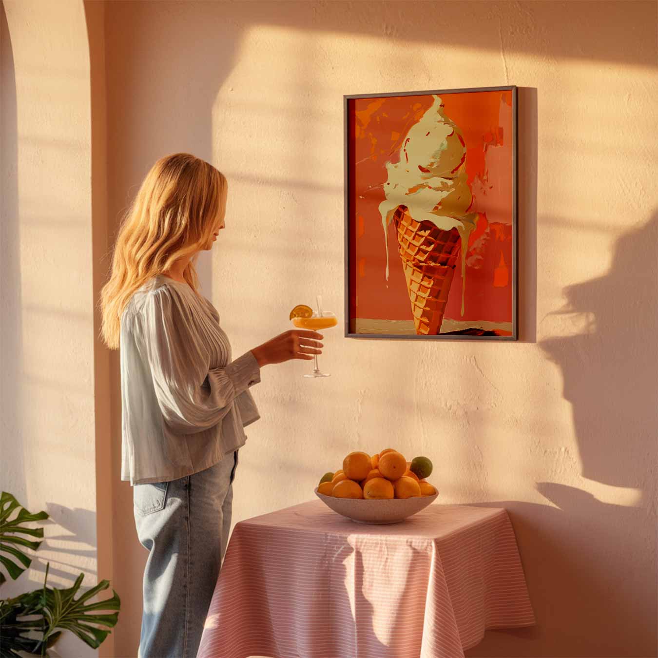 Ijsjesgeluk in de Zomer Poster